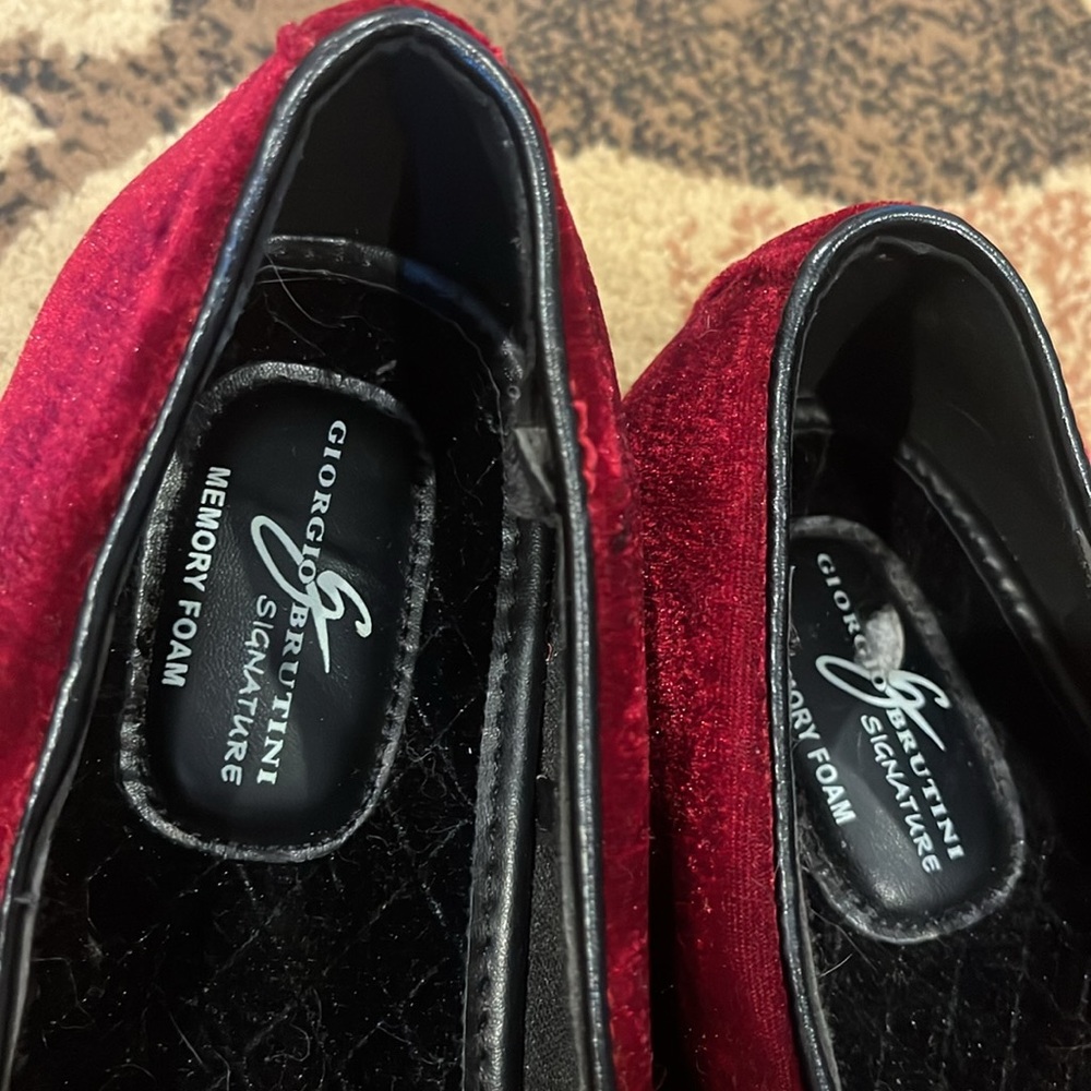 Mens Giorgio Brutini velvet loafer - Picture 2 of 7